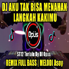 Download Lagu Dj Opus - Dj Aku Tak Bisa Menahan Langkah Kakimu Tiktok Viral 2023 Terbaru