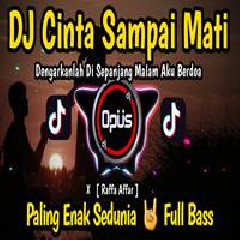 Download Lagu Dj Opus - Dj Cinta Sampai Mati Raffa Affar Remix Full Bass 2022 Terbaru